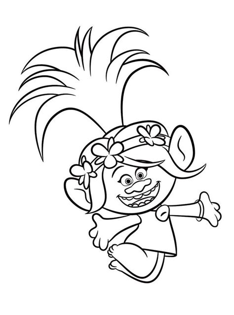 coloring trolls images  pinterest coloring pages coloring