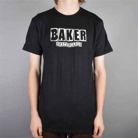 Baker Skateboards Brand Logo Youth Skate T Shirt Black