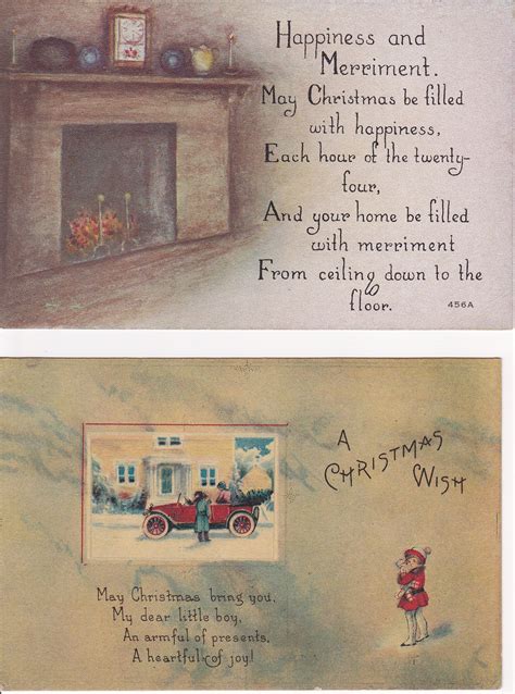 madelines memories vintage christmas postcards