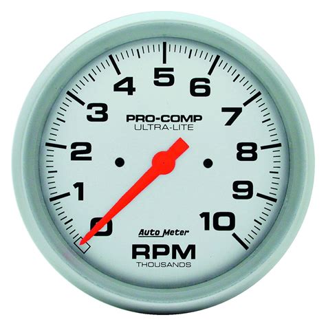 auto meter  ultra lite series   dash tachometer gauge   rpm