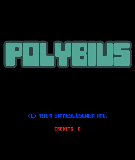 hd version  polybius title screen arcade