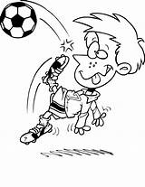 Soccer Coloring Kids Pages Printables Football Printable Player Fun Clipart Playing Cartoon Ball Boy Getcoloringpages Bestcoloringpagesforkids Library Popular sketch template