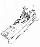 Drawing Ship Battle Battleship Missouri Space Uss Getdrawings sketch template