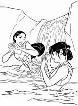 Pocahontas Coloring Pages Nakoma Disney Characters Walt Fanpop Book Possibly Comic Poster Club Wallpaper Princess sketch template