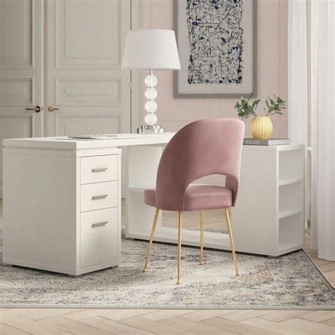 drewes  drawer  shaped desk reviews joss main bedroomdesk