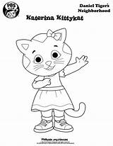 Daniel Tiger Coloring Pages Printable Kids Neighborhood Pbs Katerina Birthday Party Sprout Print Color Sheets Kittycat Min Kittykat Drawing Tigre sketch template