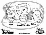 Callie Sheriff Colouring Toby Howdy Trio Kolorowanki Szeryf Kaja Peck Dzieci Birijus Mamasmission Callies sketch template