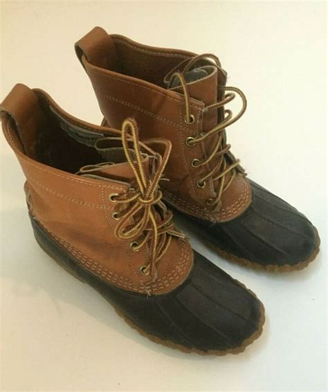 pin  ojala ebay galleria  leather ll bean duck boots duck boots