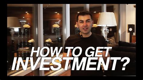 How To Get Investment Youtube