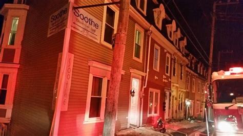 fire  downtown st johns spa temporarily closes business cbc news