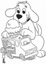 Coloring Clifford Pages Dog Printable Red Big Snoop Coloring4free Ice Cream Dogg Employ Kids Some Truck Creative Time Wants Children sketch template