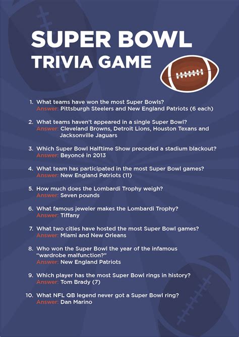 images  printable nfl trivia questions  answers printable