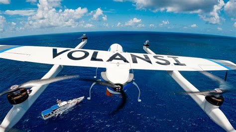 volansi demonstrates fully autonomous drone delivery  navy  coast guard aviation