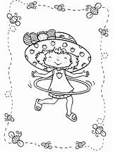 Pages Strawberry Coloring Shortcake Hula Hoop Printable Lola Bunny Girls Cartoon Charlotte Dessin Colouring Printing Instructions sketch template