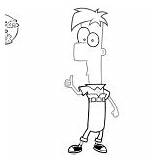 Phineas Ferb Coloring Pages Candace Flynn Unicorn Outline Tagged Disney Posted sketch template