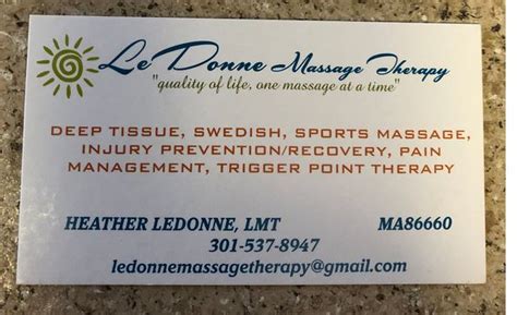 customized massages by ledonne massage therapy in venice fl alignable