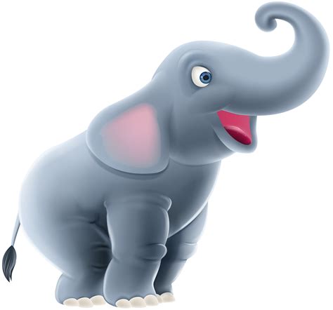 Indian Elephant Clip Art Cute Elephant Cartoon Png Clip Art Image Png