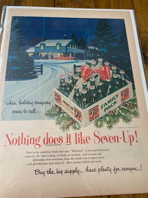 vintage     holiday company   call christmas ad  picclick
