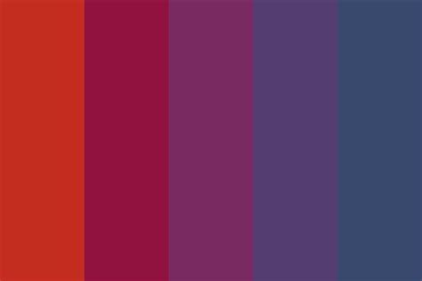 sunset zoo color palette