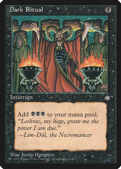 dark ritual magic card