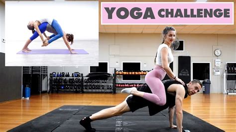 couples yoga challenge funny youtube