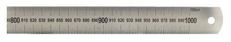steel ruler  cm