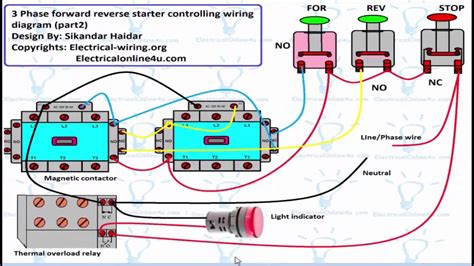 single phase motor  reverse wiring diagram