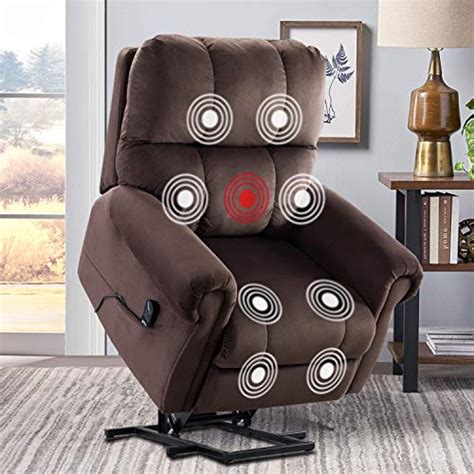 canmov power lift recliner chair with heat and massage for elderly heavy