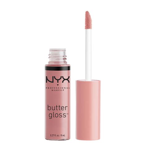 nyx professional makeup butter gloss  sticky lip gloss creme