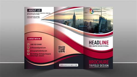 business promotion tri fold brochure design template graphicsfamily