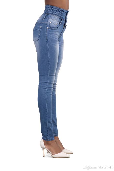 2020 autumn sexy skinny jeans women high waisted stretch slim fit denim