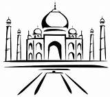Taj Mahal Pages Monuments Netart Effortfulg Arouisse sketch template
