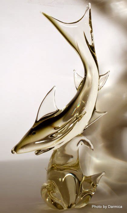 murano glas formia objet de verre shark requin catawiki