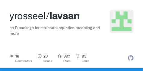 github yrosseellavaan   package  structural equation modeling