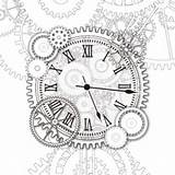 Gears Drawing Clock Tattoo Drawings Steampunk Gear Clocks Google Tattoos Mechanical Designs Tattoosplendors Search Coloring Pages Paintingvalley Antique Pocket Choose sketch template