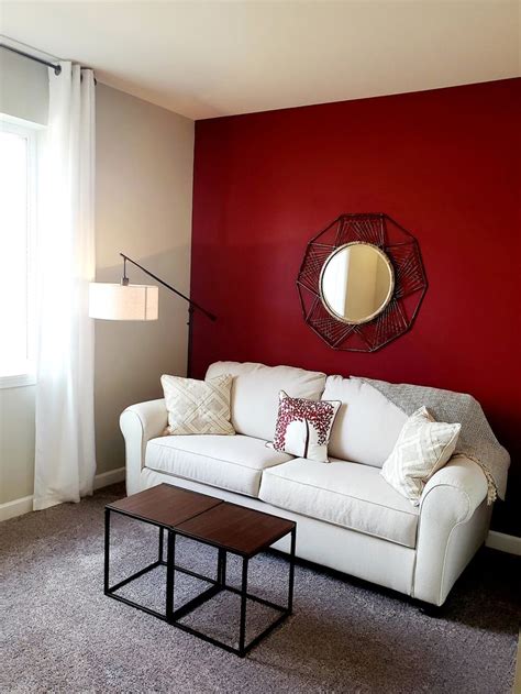 bold wall color    great accent wall home decor home