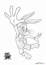 Coloriage Pages Tune Goon Pato Looney Tunes sketch template