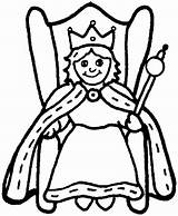 Queen Coloring Clipart Pages King Crown Clip Kings Cliparts Crowns Colouring Sheets Royal Clipground Sheet Crafts Library Clipartmag Use Presentations sketch template