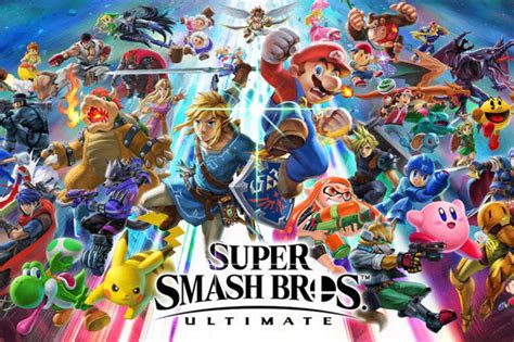 Smash Bros Ultimate Nintendo Switch New Street Fighter
