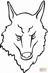 Wolf Coloring Pages Face Printable Head Print Drawing Color Clipartbest Super Clipart Book Comments sketch template