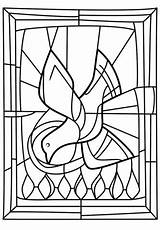 Holy Pentecost Kirchenfenster Ausmalen Ausmalbilder Supercoloring Dove Heiliger Geist Pfingsten Albanysinsanity Colouring Nsumckids sketch template