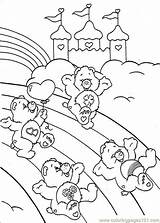 Care Bears Coloring Pages Printable Color Cartoons sketch template