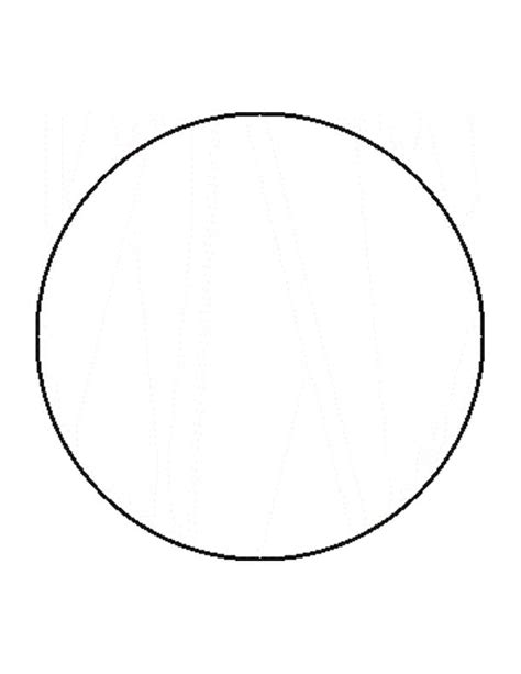 circle templates  print circle template