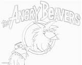 Beaver Coloringbay sketch template