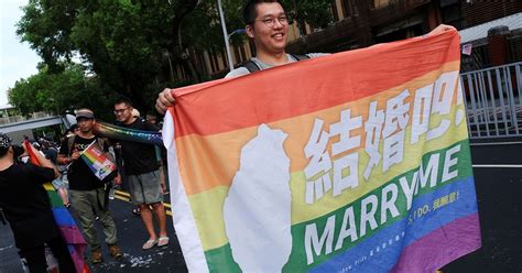 Taiwan Becomes The First In Asia To Legalise Same Sex Marriage