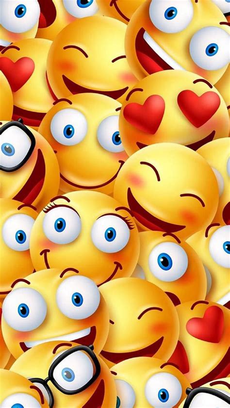 gambar kartun lucu emoji wallpaper   wallpaper teahub io