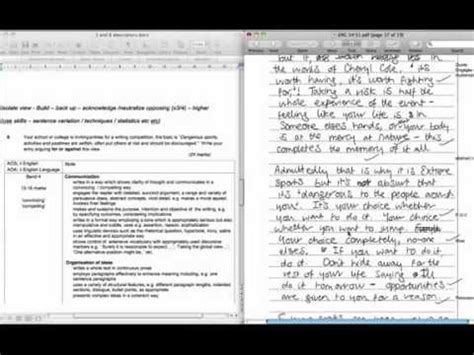 english aqa gcse exemplar answers paper  lang gcse english language paper  pack   sample