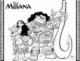 Moana Coloring Pages Maui Baby sketch template