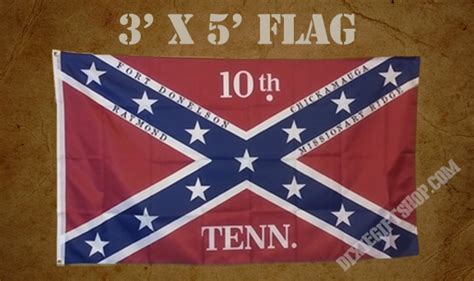 flag  tennessee infantry confederate dixie giftshop