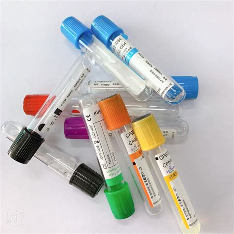 professional edta blood collection tube phlebotomy tubes  tests